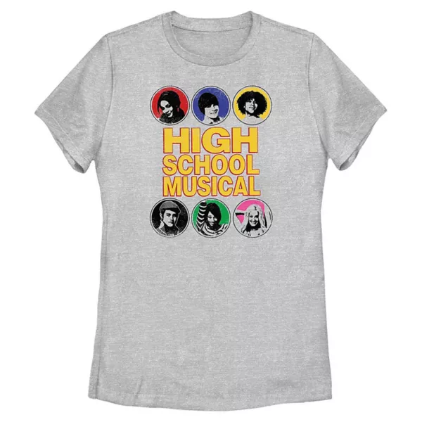 Футболка с графическим принтом кружков старшеклассников Disney, серый
Футболка с графическим принтом кружков старшеклассников Disney, серый