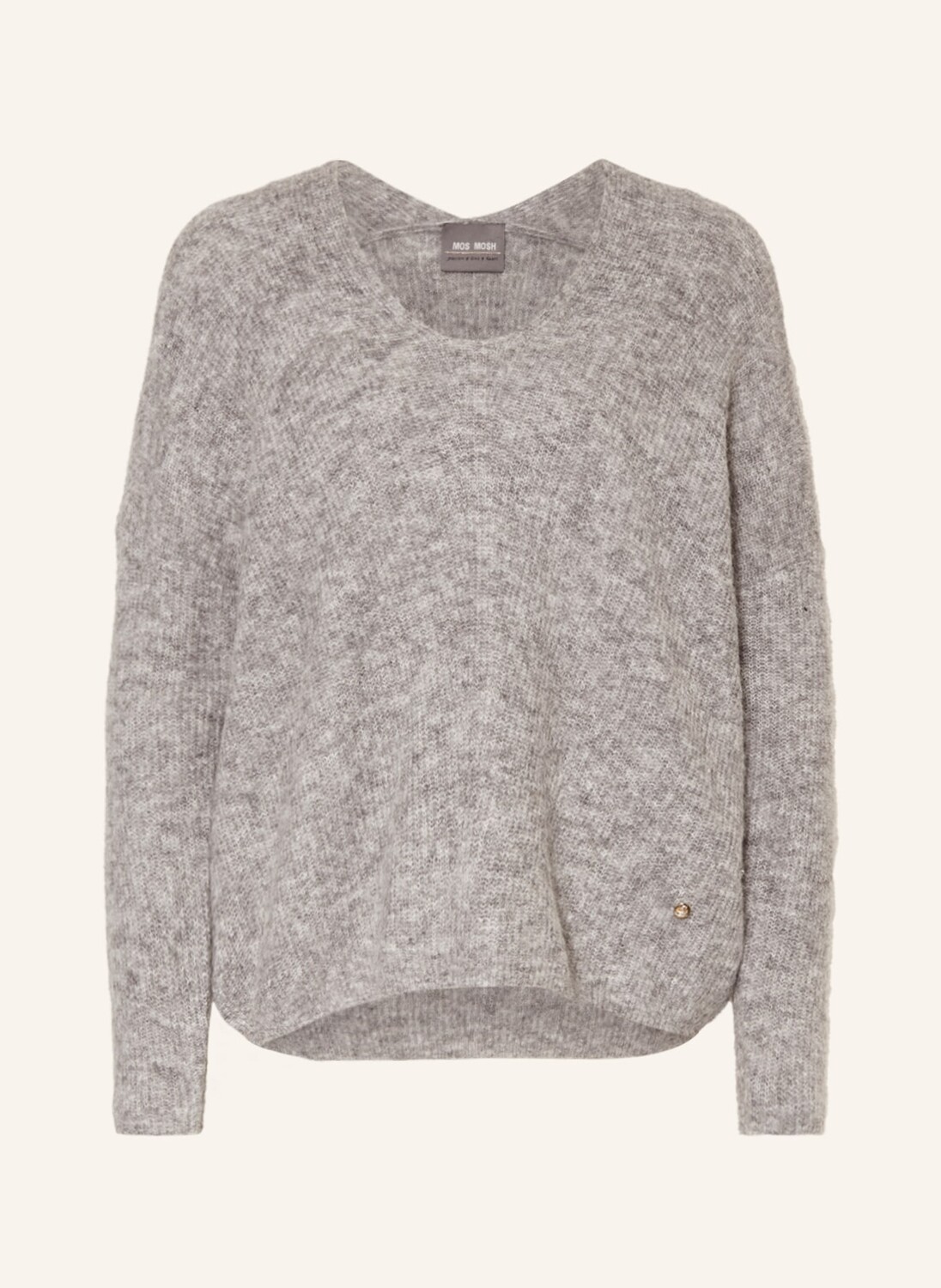 Свитер тора с альпакой Mos Mosh, серый
Свитер тора с альпакой Mos Mosh, серый