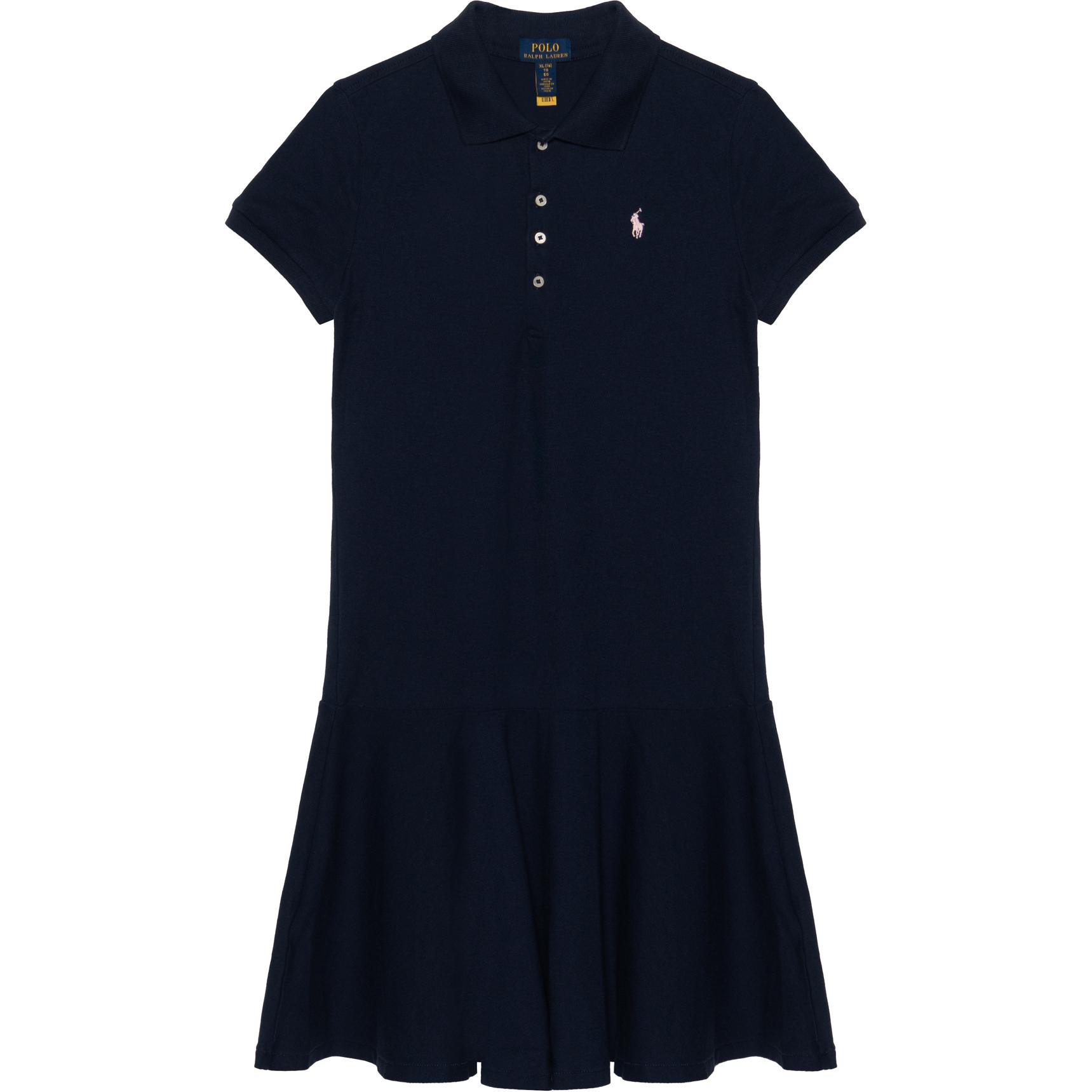 Детское платье SS22 Морской синий Kids' Polo Ralph Lauren 
Детское платье SS22 Морской синий Kids' Polo Ralph Lauren