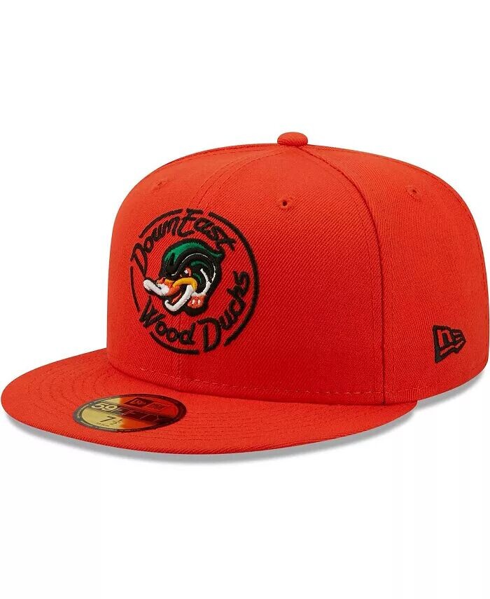 Мужская оранжевая приталенная шляпа East Wood Ducks Authentic Collection 59FIFTY на пуху New Era
Мужская оранжевая приталенная шляпа East Wood Ducks Authentic Collection 59FIFTY на пуху New Era