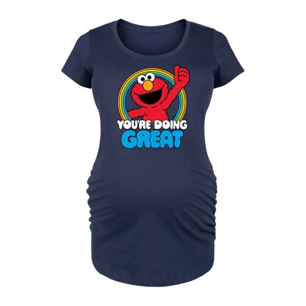 Футболка с принтом "Улица Сезам" для беременных "Элмо, ты делаешь это великолепно" Licensed Character, синий
Футболка с принтом "Улица Сезам" для беременных "Элмо, ты делаешь это великолепно" Licensed Character, синий
