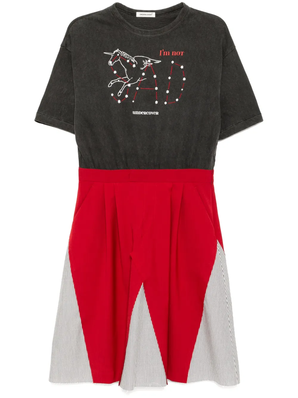 Платье с короткими рукавами Undercover, серый
Платье с короткими рукавами Undercover, серый
