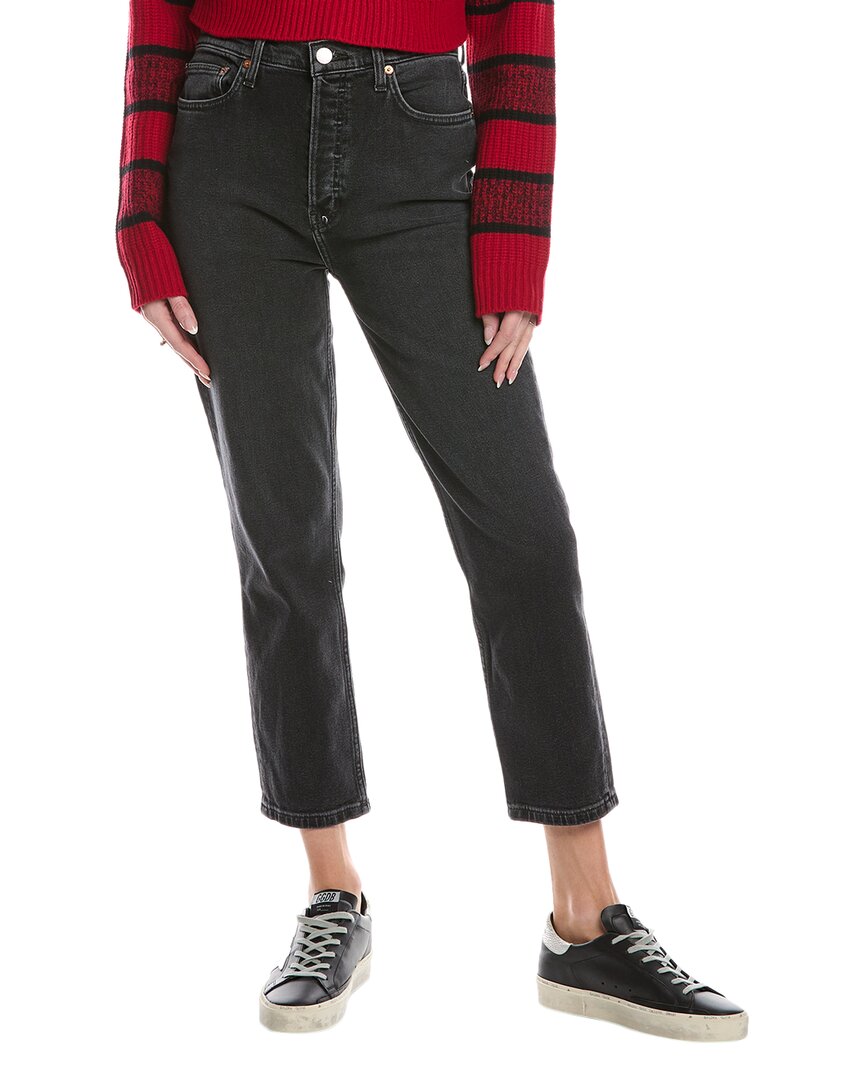 RE/DONE 90-е, укороченные джинсы Noir с высокой талией и эффектом потертости REDONE, черный
RE/DONE 90-е, укороченные джинсы Noir с высокой талией и эффектом потертости REDONE, черный