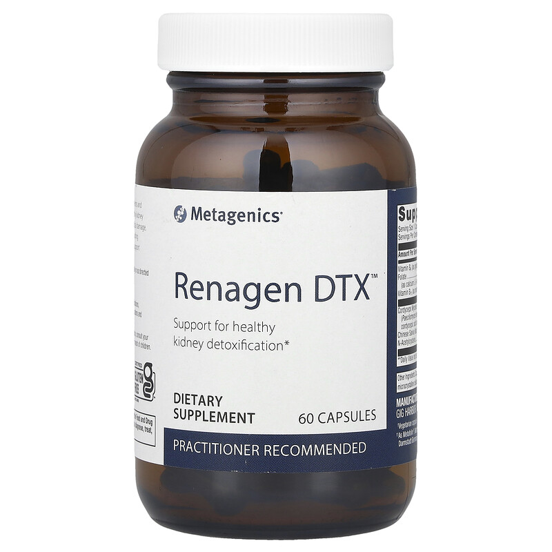 Metagenics, Renagen DTX , 60 капсул
Metagenics, Renagen DTX , 60 капсул