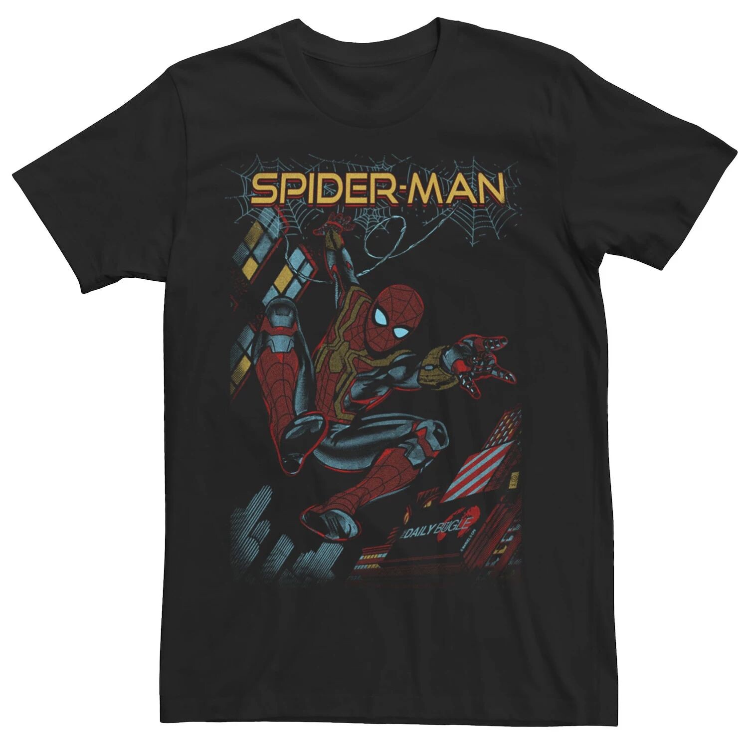 Мужская футболка с чехлом из паутины Marvel Spider-Man No Way Home Licensed Character
Мужская футболка с чехлом из паутины Marvel Spider-Man No Way Home Licensed Character