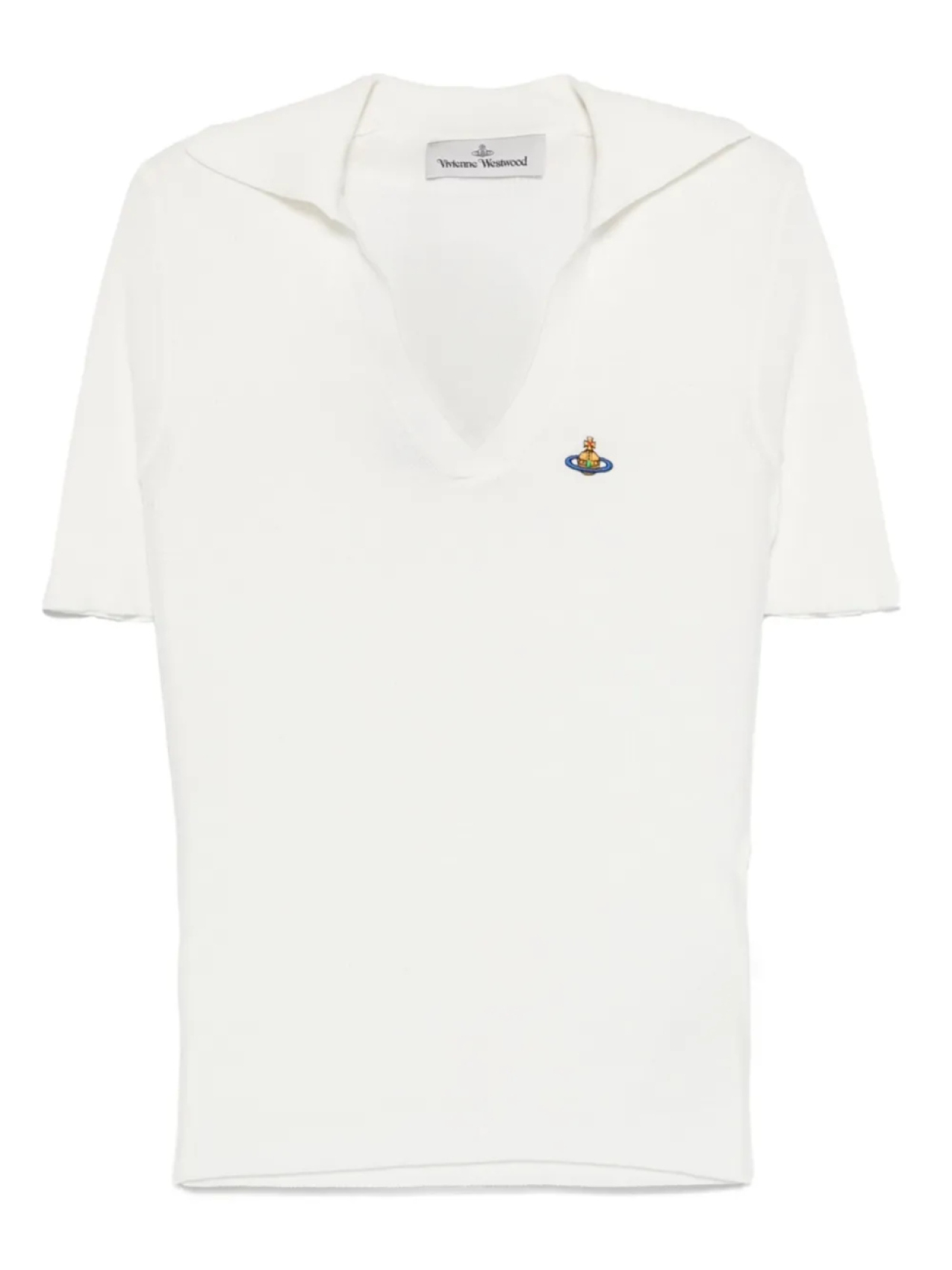 Поло с вышитыми сферами Vivienne Westwood, белый
Поло с вышитыми сферами Vivienne Westwood, белый