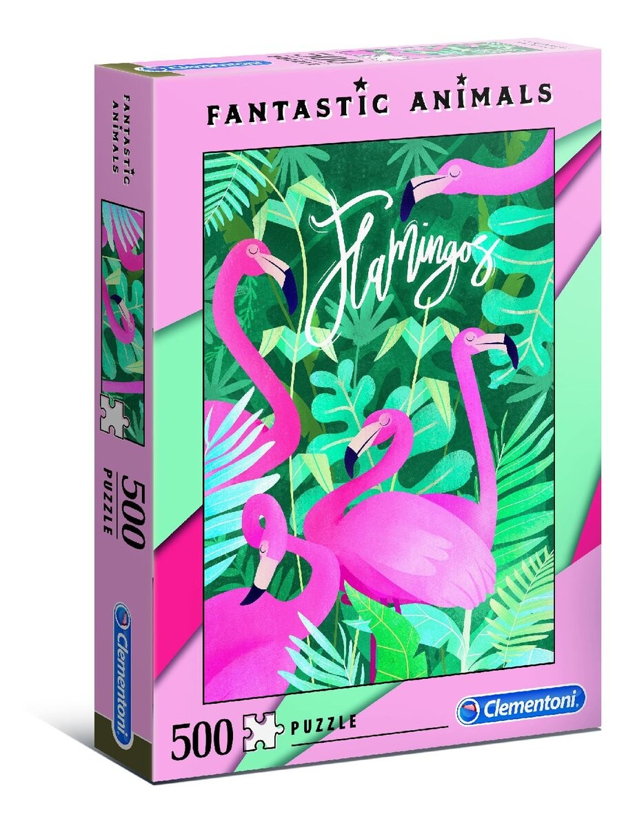 Клементони, пазл Фламинго, 500 шт. Clementoni
Клементони, пазл Фламинго, 500 шт. Clementoni
