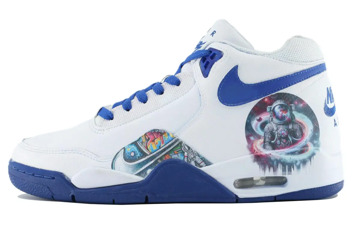 Кроссовки Nike Flight Legacy Vintage Basketball Shoes Men Mid-top Blue, белый/синий
Кроссовки Nike Flight Legacy Vintage Basketball Shoes Men Mid-top Blue, белый/синий