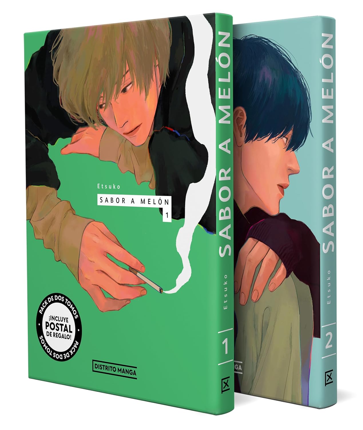 Sabor a melón 1 y 2 (BL): Pack de lanzamiento (Distrito Manga)
Sabor a melón 1 y 2 (BL): Pack de lanzamiento (Distrito Manga)
