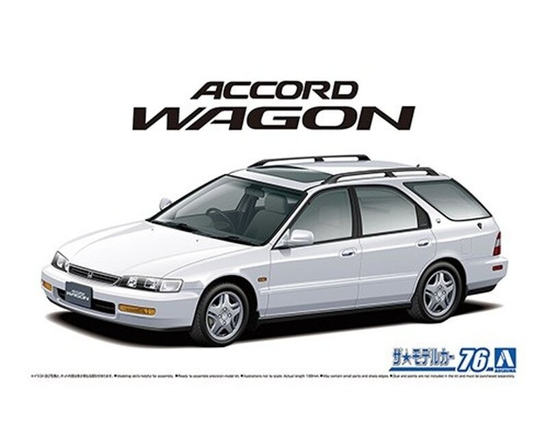Aoshima 06481 1/24 Honda CF2 ACCORD WAGON SiR '96
Aoshima 06481 1/24 Honda CF2 ACCORD WAGON SiR '96