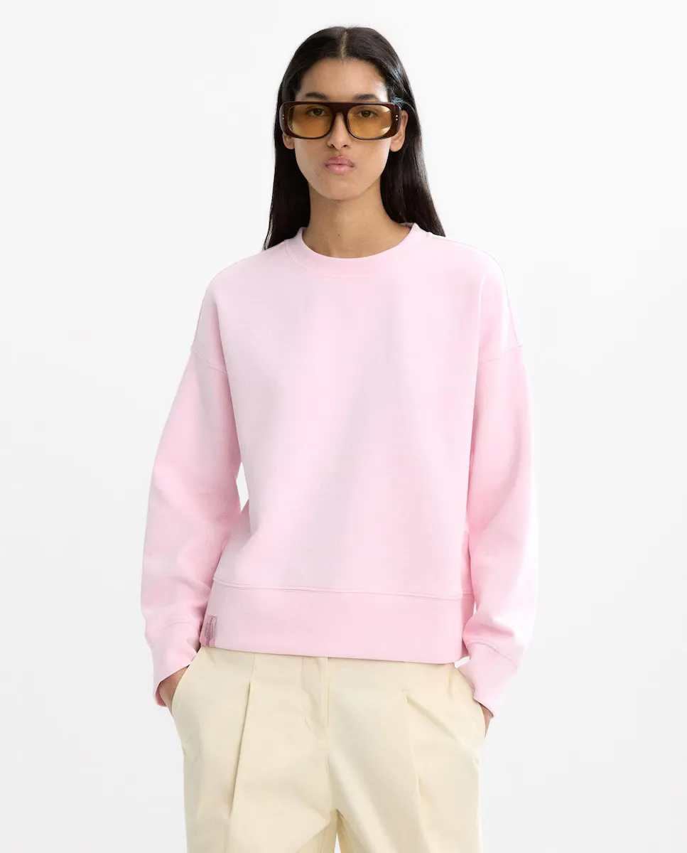 Женская однотонная толстовка без капюшона Parfois, розовый
Женская однотонная толстовка без капюшона Parfois, розовый