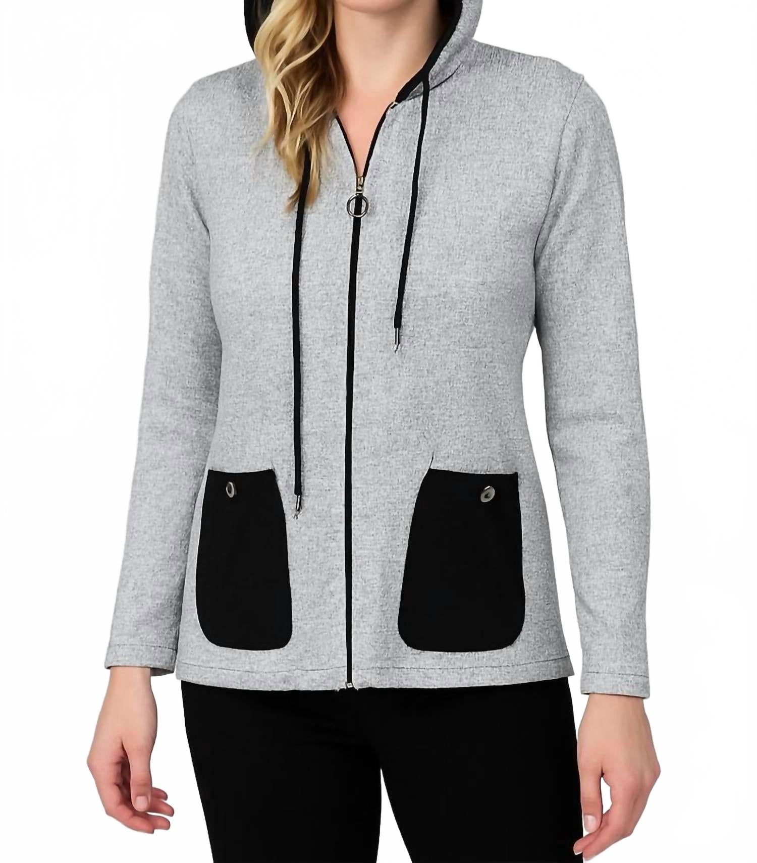 Michael Tyler Куртка с длинными рукавами, капюшоном и застежкой-молнией, серого меланжа
Michael Tyler Куртка с длинными рукавами, капюшоном и застежкой-молнией, серого меланжа