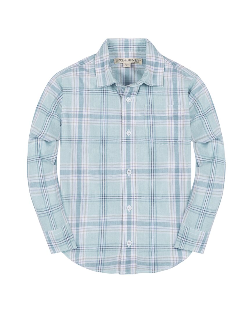 Рубашка Хоуп и Генри Hope & Henry, синий
Рубашка Хоуп и Генри Hope & Henry, синий