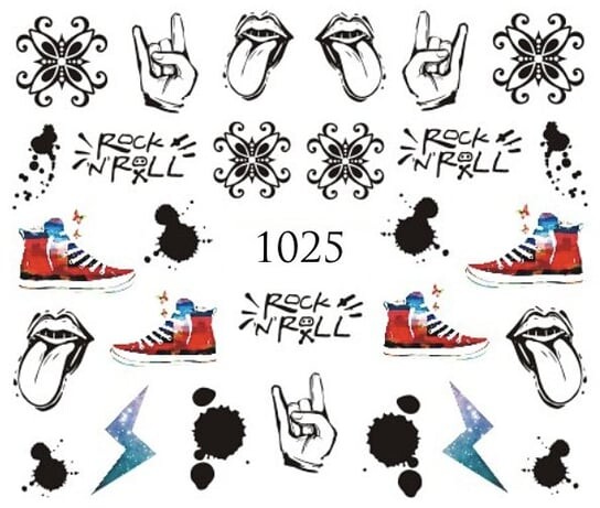 Водные наклейки для ногтей - №1025, Raisin
Водные наклейки для ногтей - №1025, Raisin