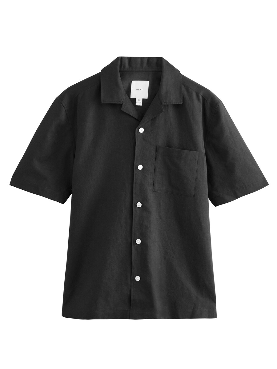 Рубашка на пуговицах классического кроя Next, черный
Рубашка на пуговицах классического кроя Next, черный