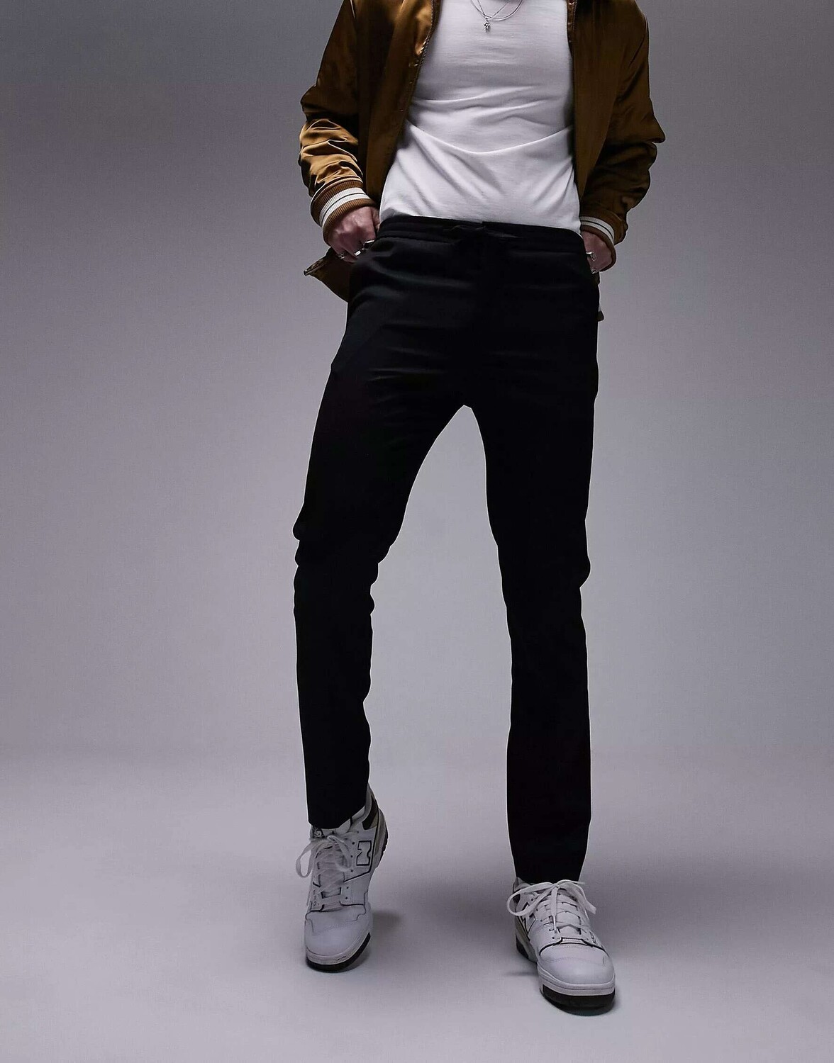 Черные элегантные брюки скинни с эластичным поясом Topman, Черный, Черные элегантные брюки скинни с эластичным поясом Topman
Черные элегантные брюки скинни с эластичным поясом Topman, Черный, Черные элегантные брюки скинни с эластичным поясом Topman