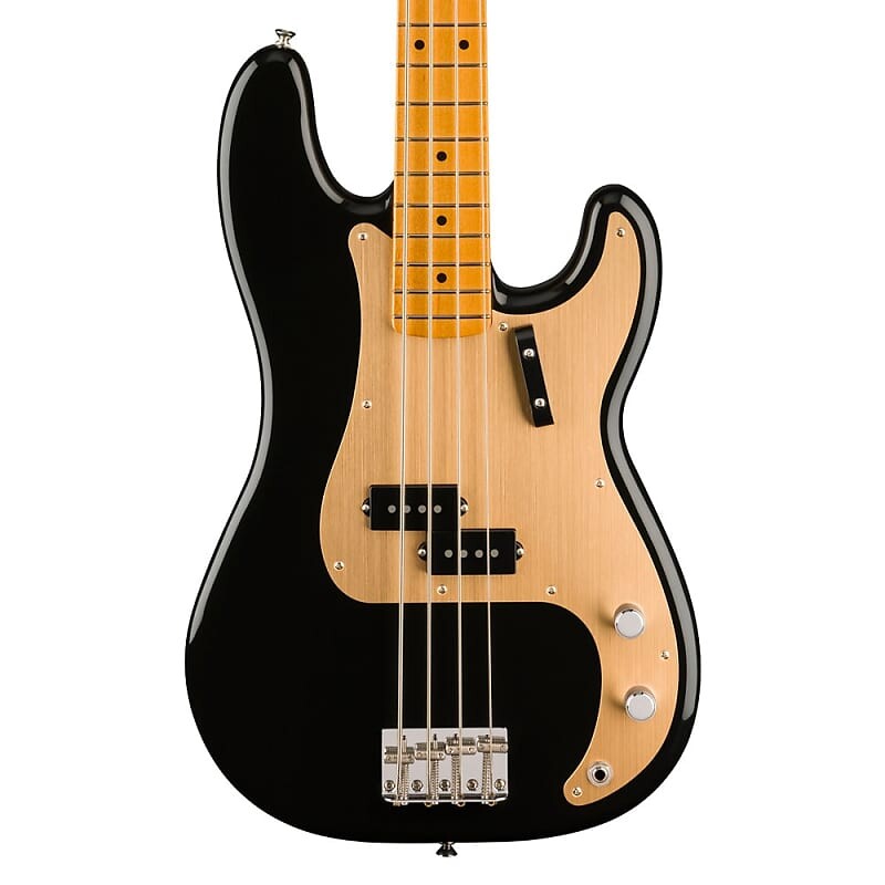 Басс гитара Fender Vintera II 50s Precision Bass - Maple Fingerboard - Black
Басс гитара Fender Vintera II 50s Precision Bass - Maple Fingerboard - Black