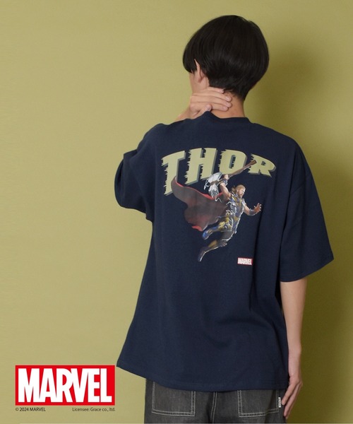 Футболка с принтом Marvel "Тор" на спине GLAZOS, темно-синий
Футболка с принтом Marvel "Тор" на спине GLAZOS, темно-синий