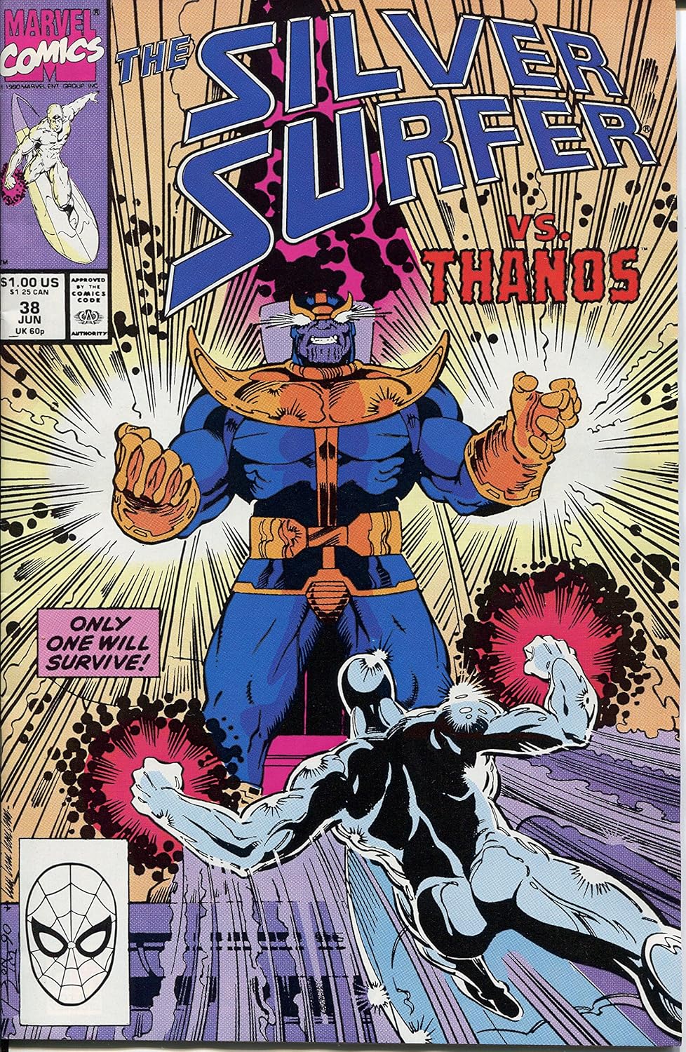 The Silver Surfer #38 (Volume 3) (Marvel Comics)
The Silver Surfer #38 (Volume 3) (Marvel Comics)