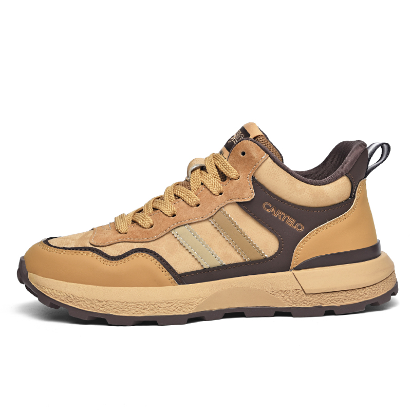 CARTELO Мужские полувысокие повседневные туфли желто-коричневые, цвет Yellow Brown
CARTELO Мужские полувысокие повседневные туфли желто-коричневые, цвет Yellow Brown