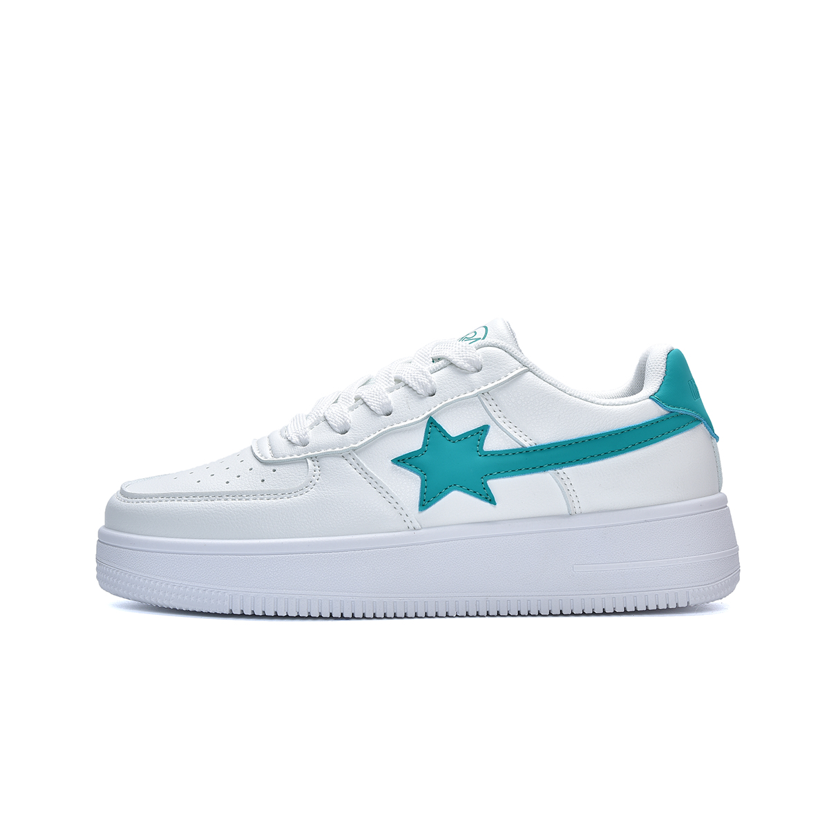 MISTERY Скользоустойчивые, износостойкие, легкие, дышащие низкие скейтерские кроссовки унисекс бело-зеленые, цвет White Green 
MISTERY Скользоустойчивые, износостойкие, легкие, дышащие низкие скейтерские кроссовки унисекс бело-зеленые, цвет White Green