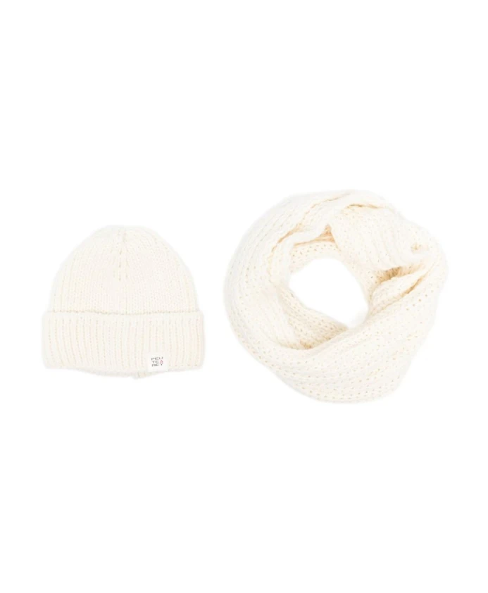 Вязаная шапка-бини с ребристым узором и логотипом. Peuterey, бежевый
Вязаная шапка-бини с ребристым узором и логотипом. Peuterey, бежевый