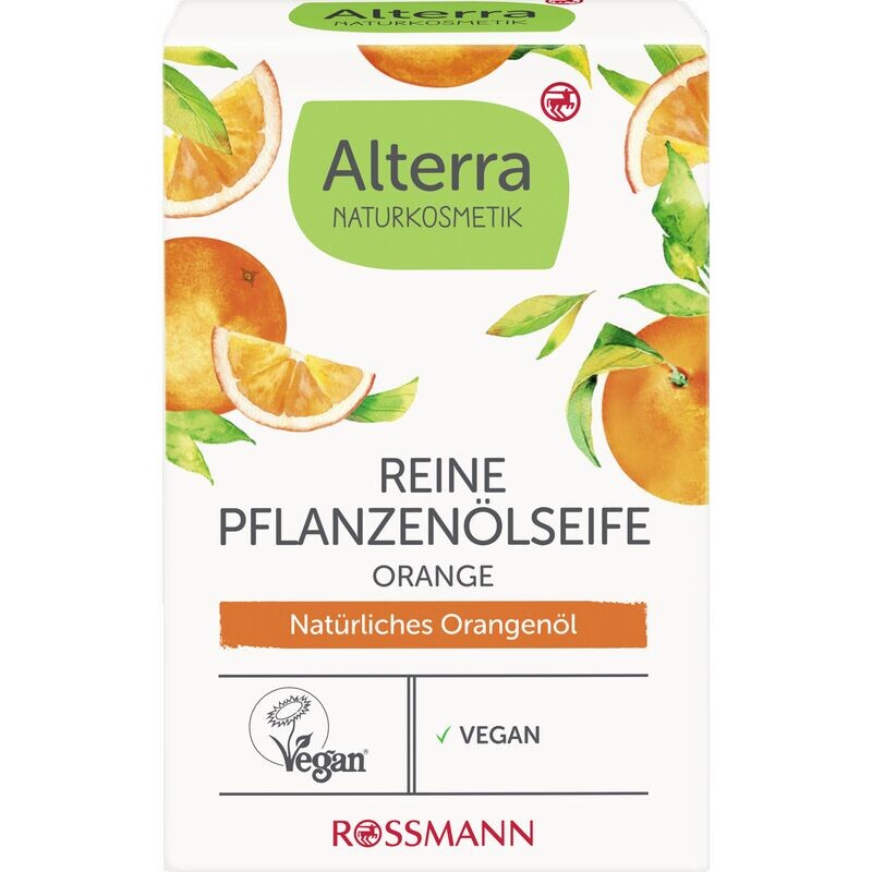 Мыло из чистого растительного масла апельсин Alterra NATURKOSMETIK, 100 g
Мыло из чистого растительного масла апельсин Alterra NATURKOSMETIK, 100 g