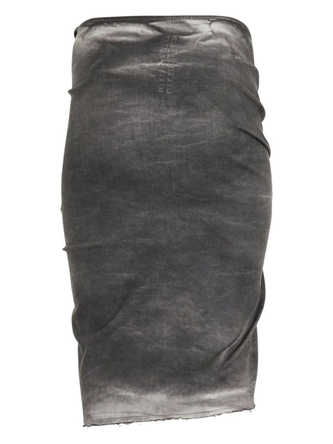 Джинсовая юбка с разрезом спереди от Rick Owens DRKSHDW EDFU, серый
Джинсовая юбка с разрезом спереди от Rick Owens DRKSHDW EDFU, серый