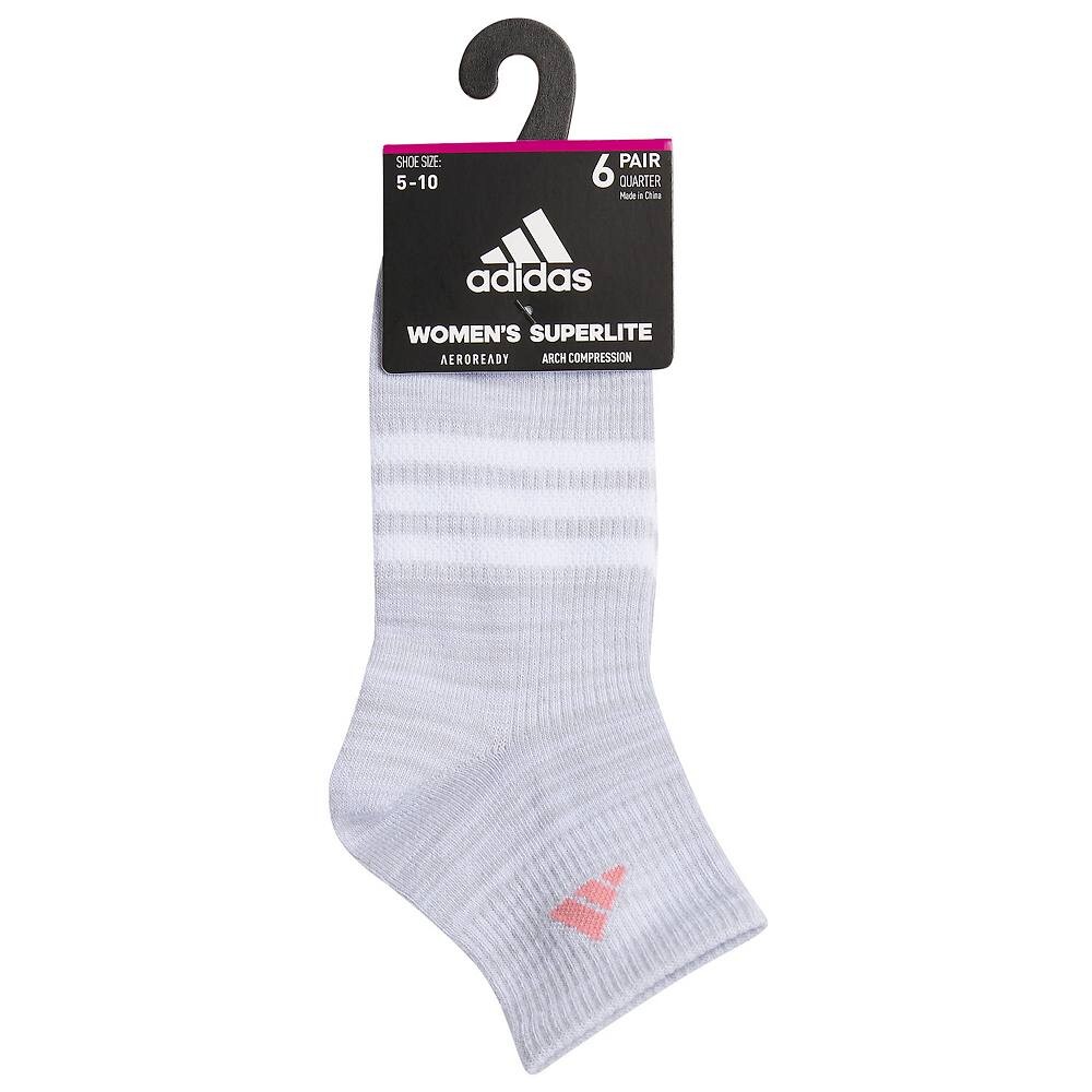 Женские носки adidas Superlite 3.0, 6 пар четвертных носков Adidas, цвет Onix Grey
Женские носки adidas Superlite 3.0, 6 пар четвертных носков Adidas, цвет Onix Grey