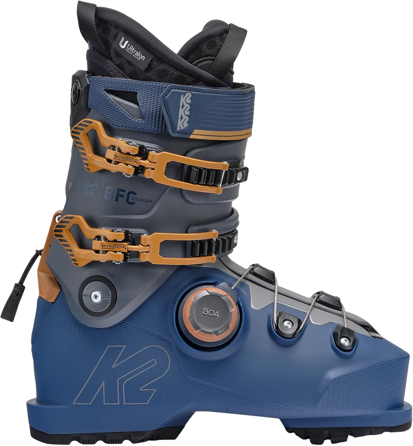 Мужские горнолыжные ботинки K2 BFC 120 BOA, Blue/Grey, Серый, Мужские горнолыжные ботинки K2 BFC 120 BOA, Blue/Grey
Мужские горнолыжные ботинки K2 BFC 120 BOA, Blue/Grey, Серый, Мужские горнолыжные ботинки K2 BFC 120 BOA, Blue/Grey