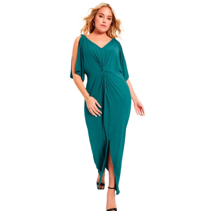 Платье June + Vie Plus Size с перекрученным передом June & Vie, Tropical teal
Платье June + Vie Plus Size с перекрученным передом June & Vie, Tropical teal
