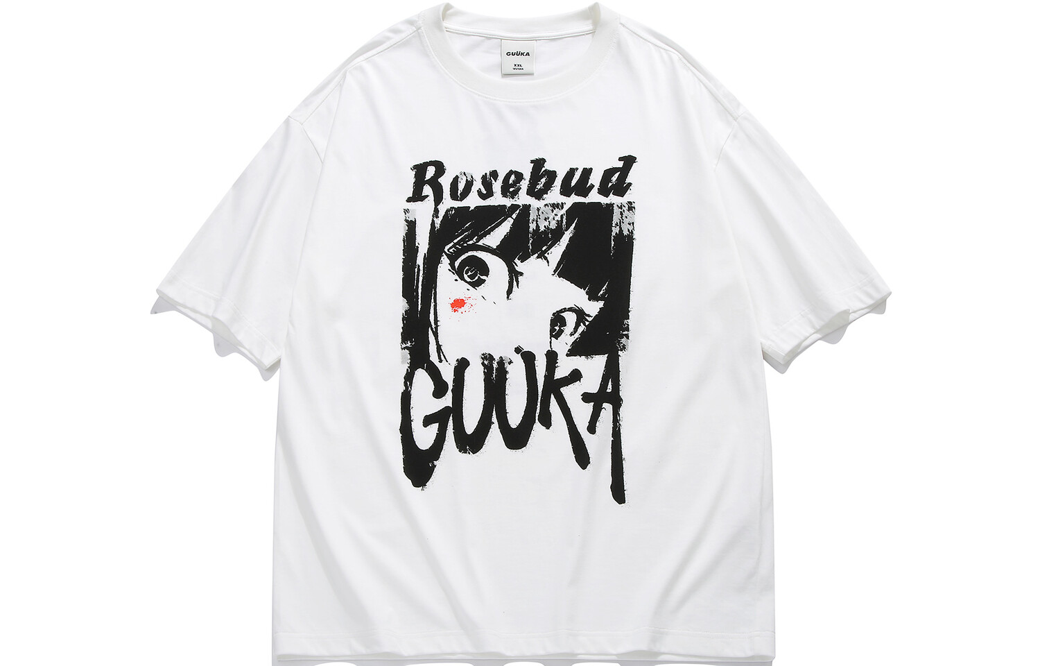 Футболка унисекс Guuka, Белый 
Футболка унисекс Guuka, Белый