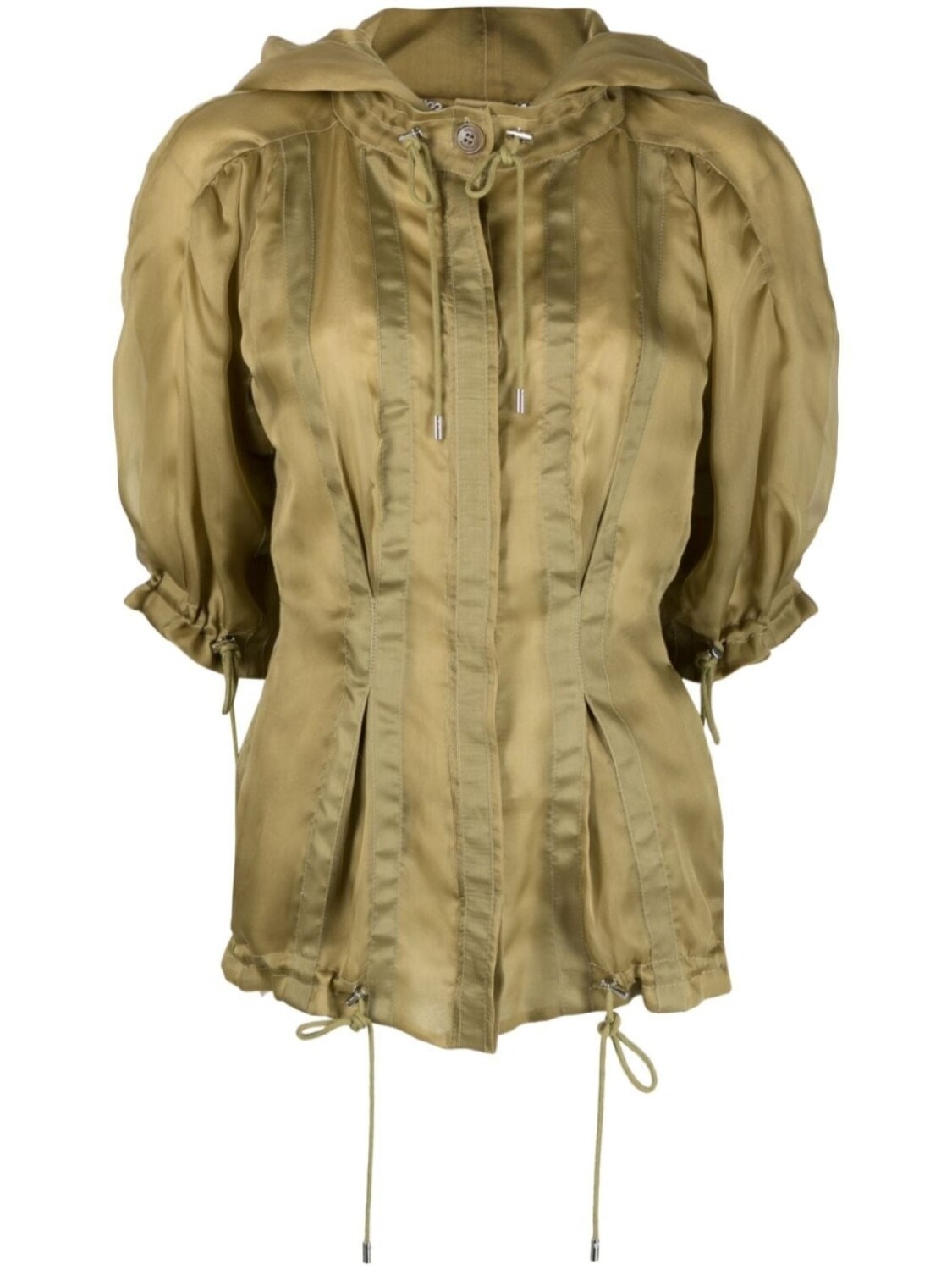 Alberta Ferretti жакет в полоску, зеленый
Alberta Ferretti жакет в полоску, зеленый