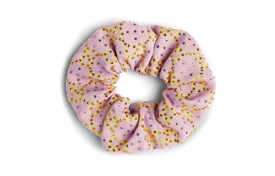 Gucci Женские холщовые резинки для волос, розовые
Gucci Женские холщовые резинки для волос, розовые