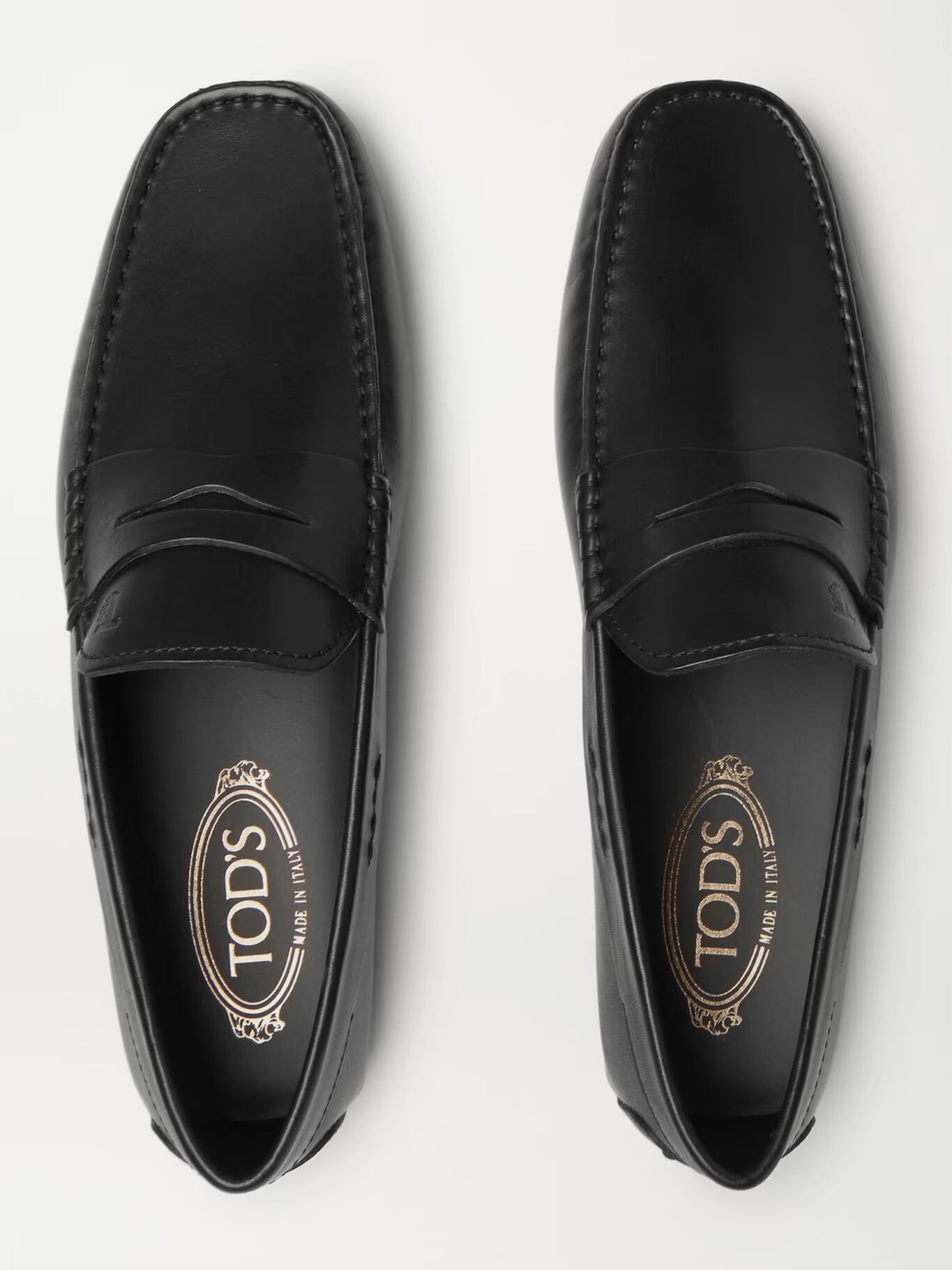 Кожаные пенни-лоферы City Gommino TOD'S, черный
Кожаные пенни-лоферы City Gommino TOD'S, черный