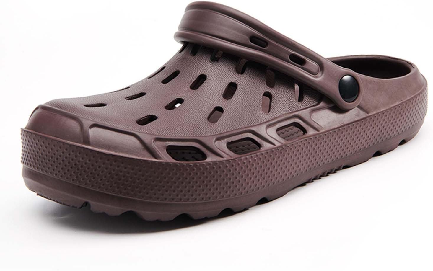 Мужские садовые сабо Lnistride, обувь для дома, нескользящие шлепанцы для душа, пляжные сандалии, коричневый
Мужские садовые сабо Lnistride, обувь для дома, нескользящие шлепанцы для душа, пляжные сандалии, коричневый