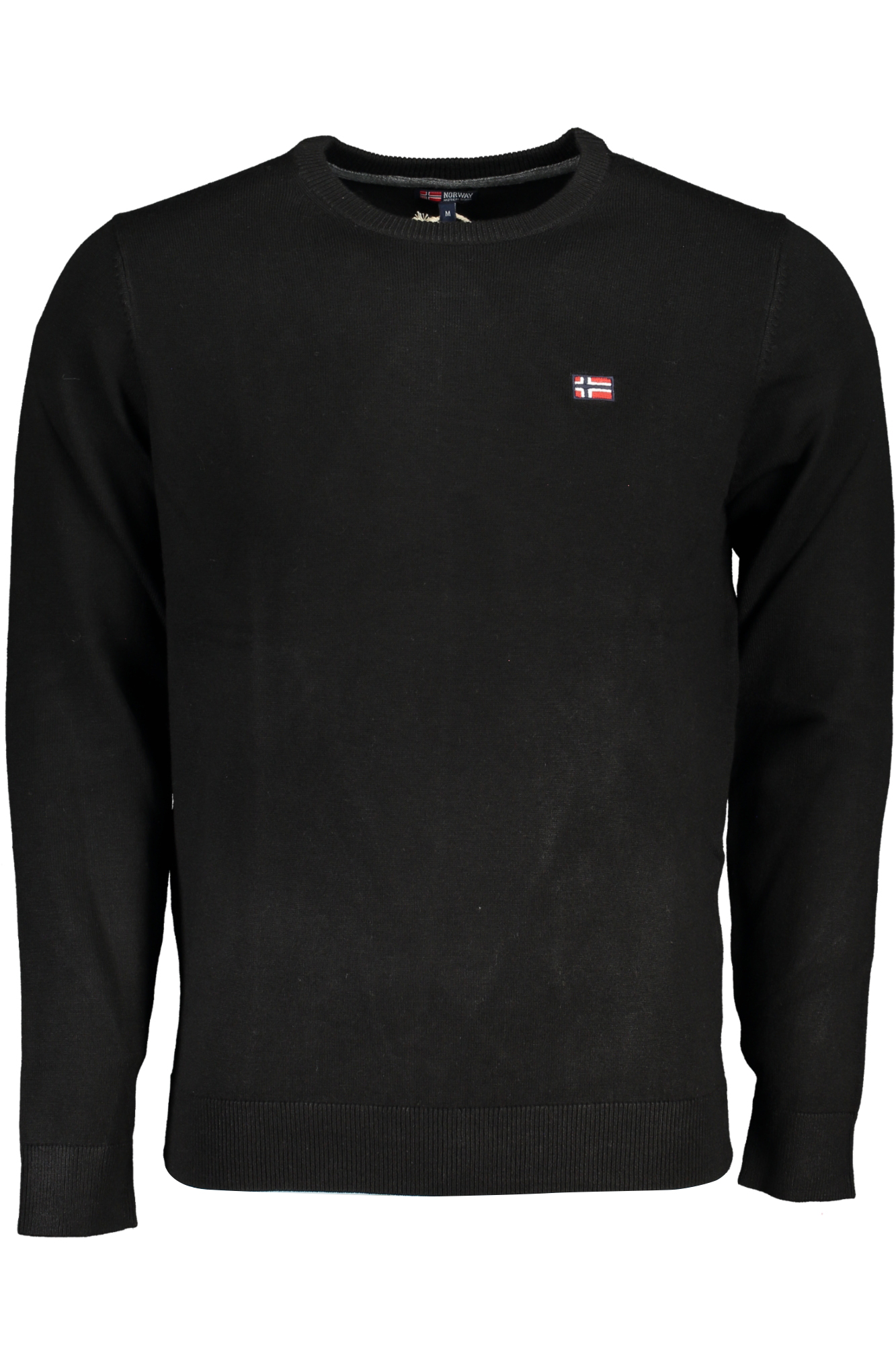 Джемпер мужской Norway 1963 с круглым вырезом и логотипом бренда, черный
Джемпер мужской Norway 1963 с круглым вырезом и логотипом бренда, черный
