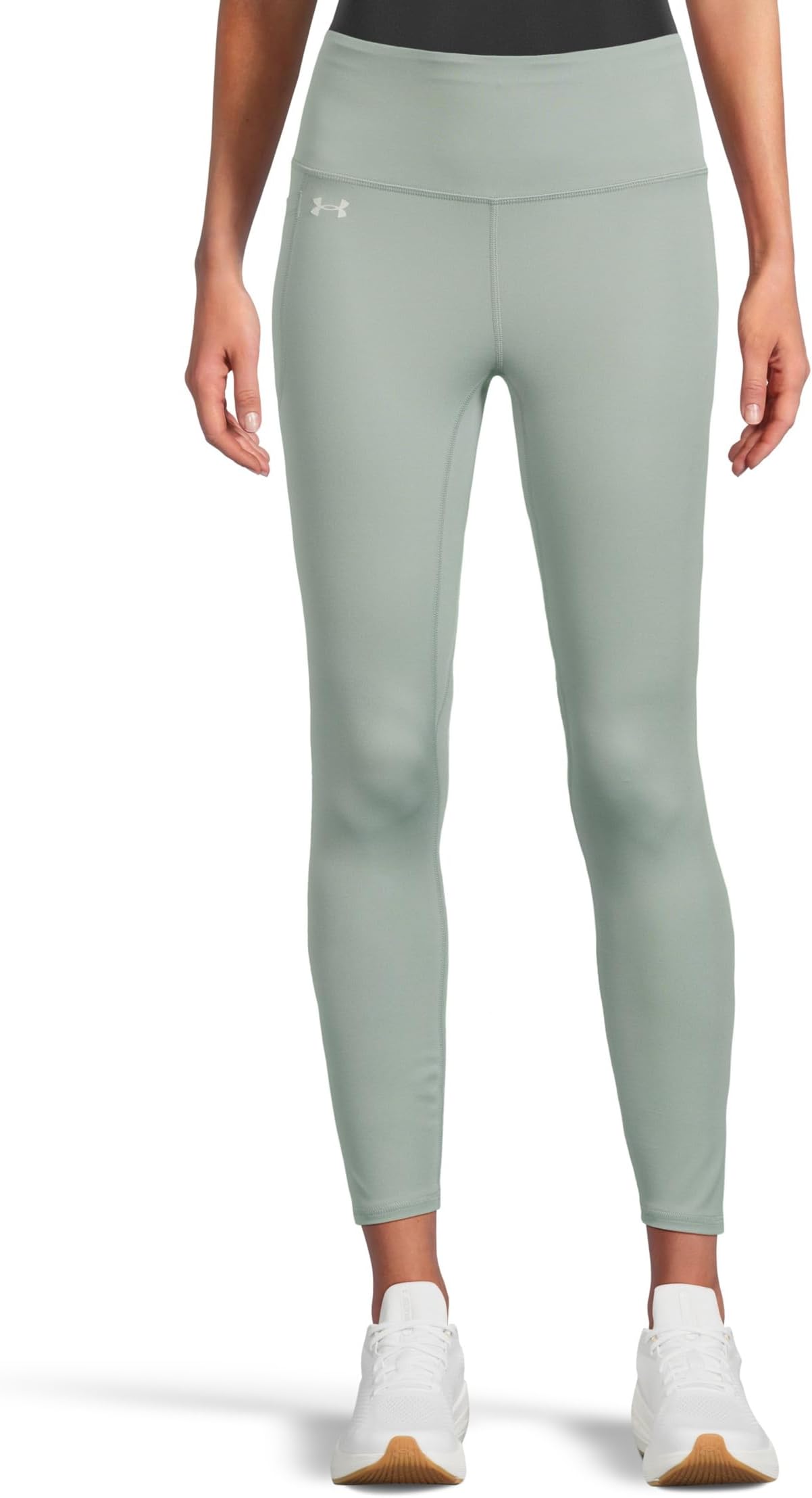 Брюки Under Armour Motion Ankle Leggings, цвет Silica Green/Hydro Green 
Брюки Under Armour Motion Ankle Leggings, цвет Silica Green/Hydro Green