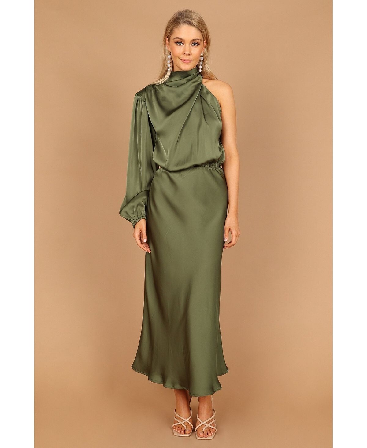 Женское платье макси на одно плечо Amelie Petal and Pup 
Женское платье макси на одно плечо Amelie Petal and Pup