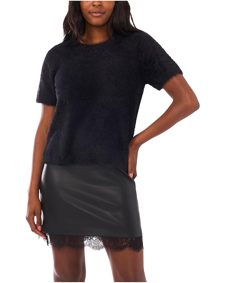 Женский свитер Vince Camuto Eyelashshort Sleeve Crew Neck, Rich Black
Женский свитер Vince Camuto Eyelashshort Sleeve Crew Neck, Rich Black