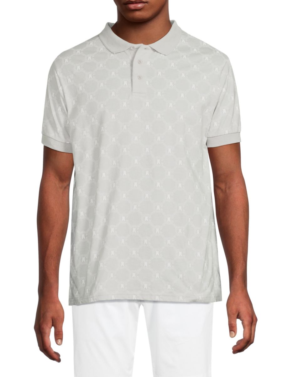 Поло с монограммой Crooks & Castles, серый
Поло с монограммой Crooks & Castles, серый