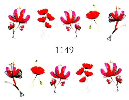 Водные наклейки для ногтей - №1149, Raisin
Водные наклейки для ногтей - №1149, Raisin