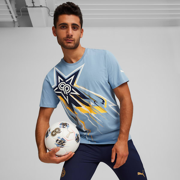 Мужская футбольная футболка Puma X Christian Pulisic, синий
Мужская футбольная футболка Puma X Christian Pulisic, синий
