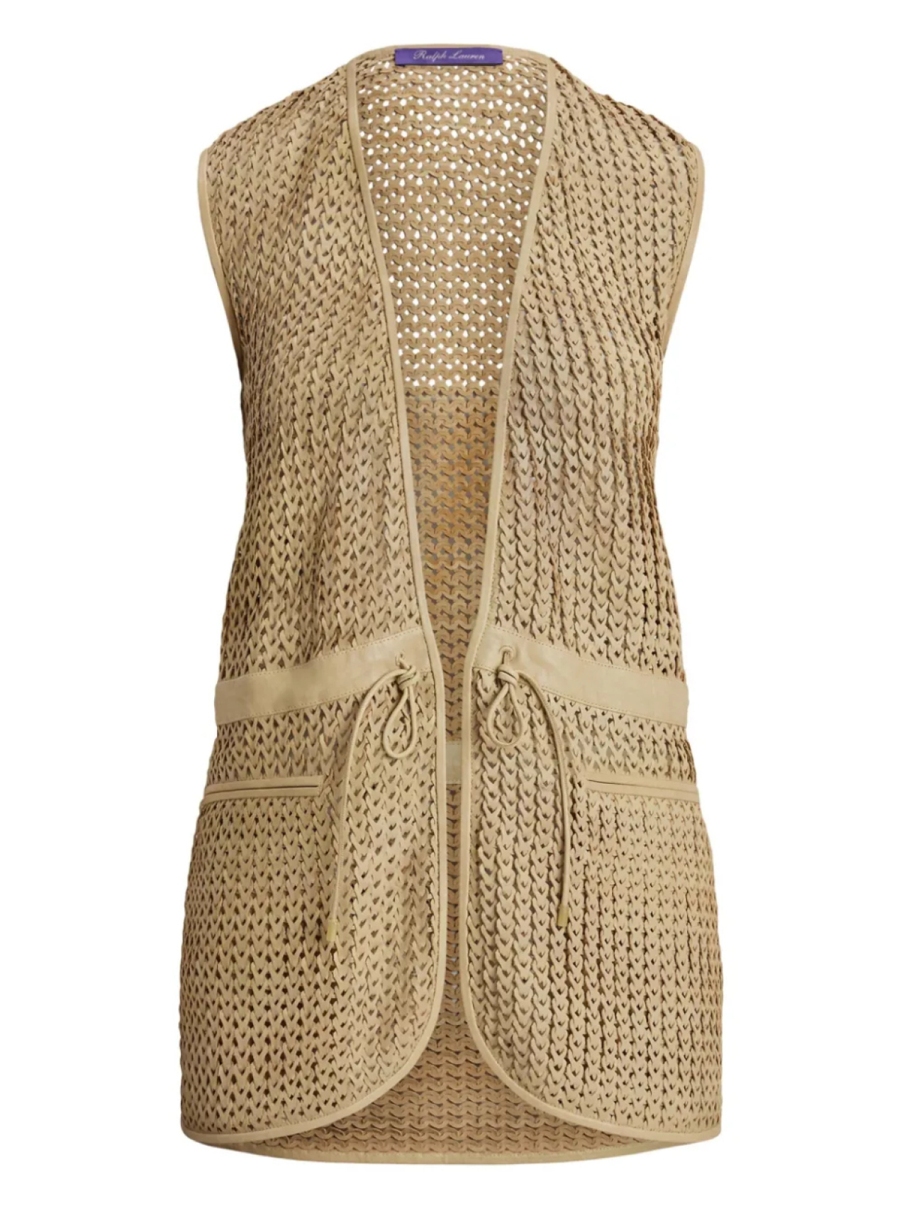 Табета жилет Ralph Lauren Collection, коричневый
Табета жилет Ralph Lauren Collection, коричневый