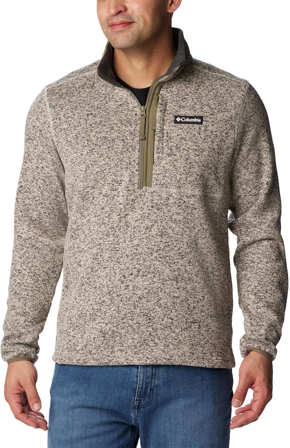 Columbia мужская толстовка Sweater Weather Half Zip, Dark Stone Heather/Stone Green
Columbia мужская толстовка Sweater Weather Half Zip, Dark Stone Heather/Stone Green