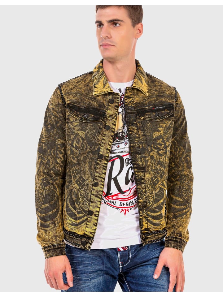 Джинсовая куртка Cipo & Baxx, желтый
Джинсовая куртка Cipo & Baxx, желтый