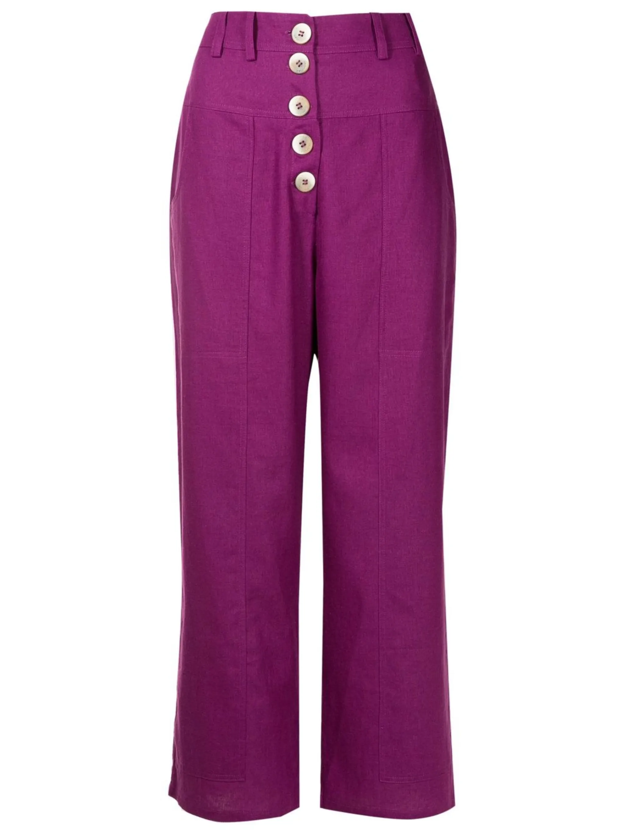 Укороченные брюки с пуговицами Olympiah, фиолетовый
Укороченные брюки с пуговицами Olympiah, фиолетовый