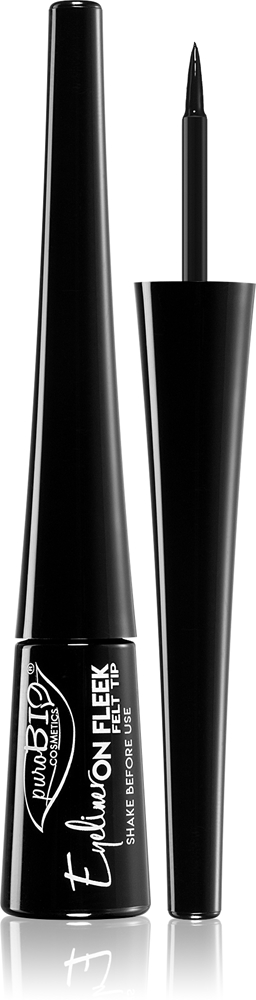 Жидкая подводка для глаз с фетровым наконечником, которая придает матовый металлический эффект. Purobio Cosmetics, 3 мл
Жидкая подводка для глаз с фетровым наконечником, которая придает матовый металлический эффект. Purobio Cosmetics, 3 мл