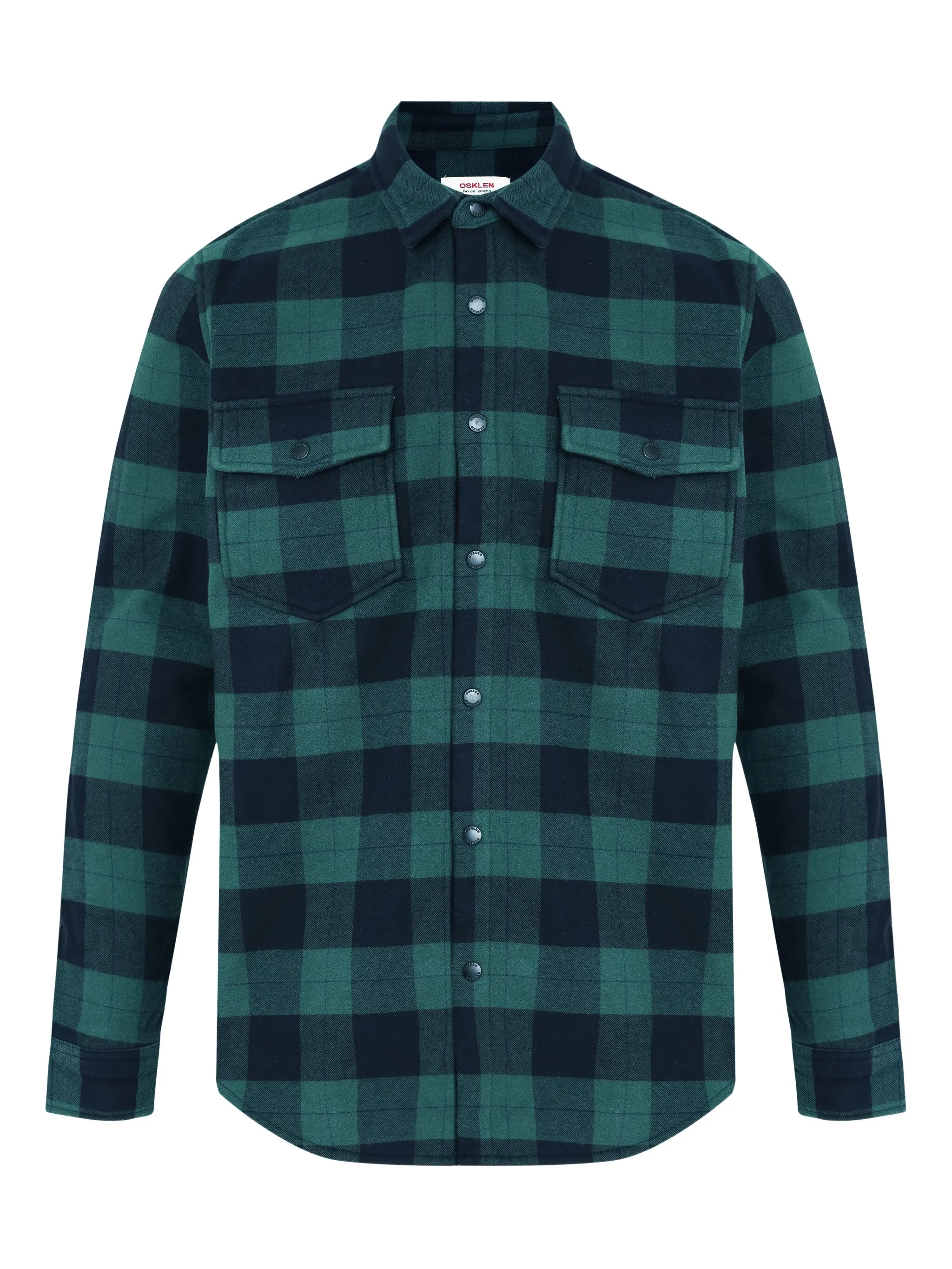 Рубашка в клетку Osklen, черный
Рубашка в клетку Osklen, черный