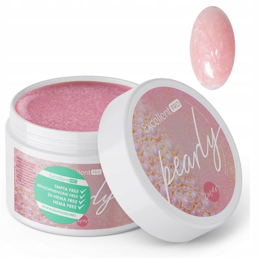 Excellent Pro Pearly Gel Cover 15 г
Excellent Pro Pearly Gel Cover 15 г